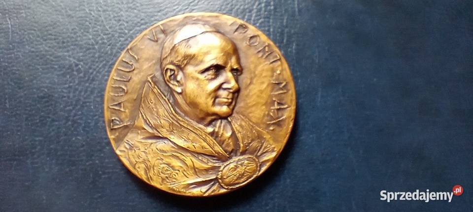 Stare monety Medal 1972 Paweł VI podkarpackie Lesko sprzedam
