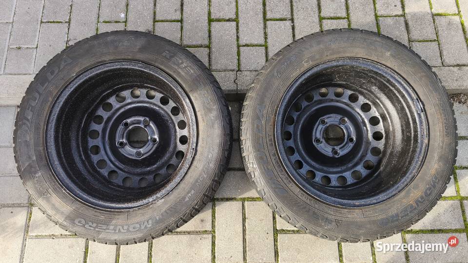 Opony 18565 R15 felgi stalowe 6Jx15H2 ET49 2 wielkopolskie Mosina