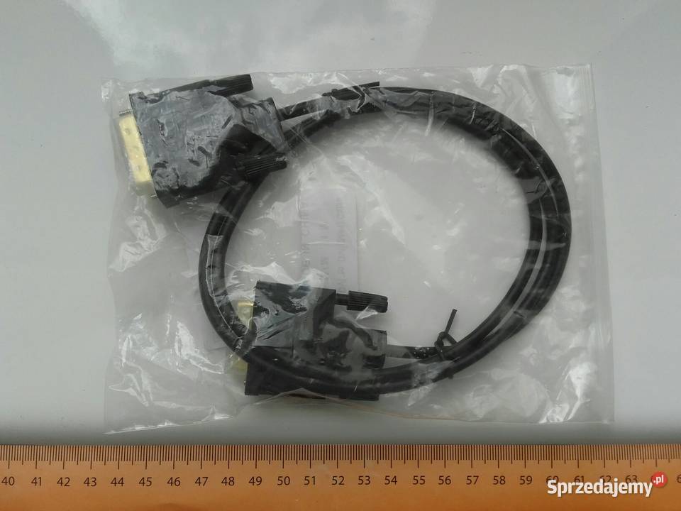 Kabel DVIDVI DualLink 1m kolor czarny w woreczku Bydgoszcz