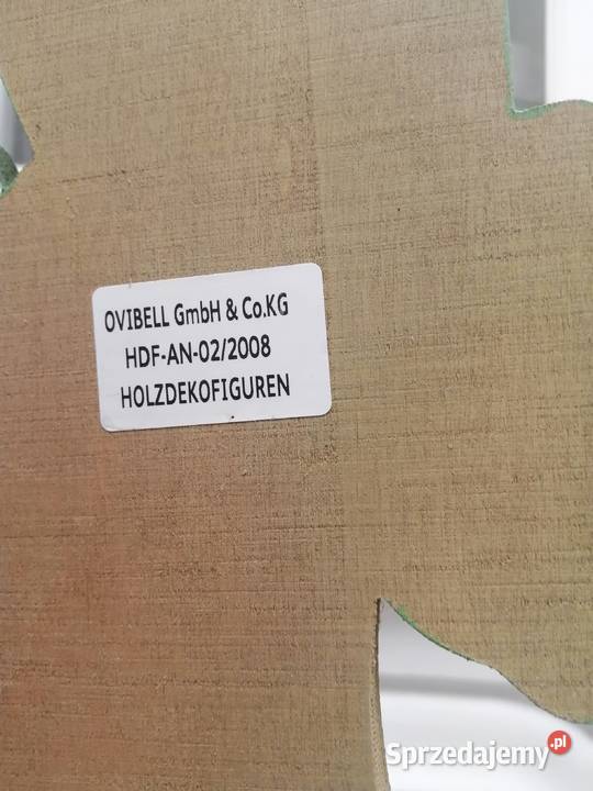 drewniany zając do pokoju dziecinnego ogrodu Koszalin