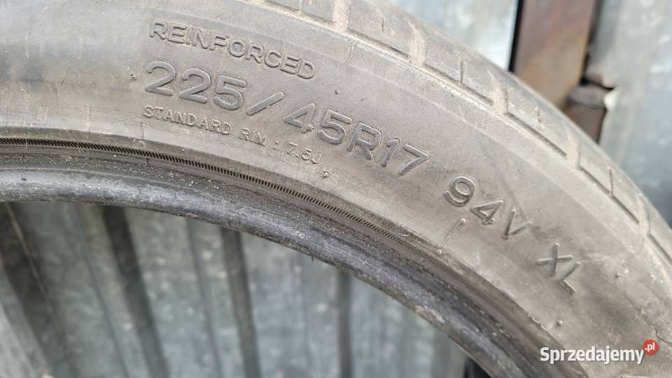 Opony 2254517 R17 Interstate Sport XT1 Samochodowe sprzedam
