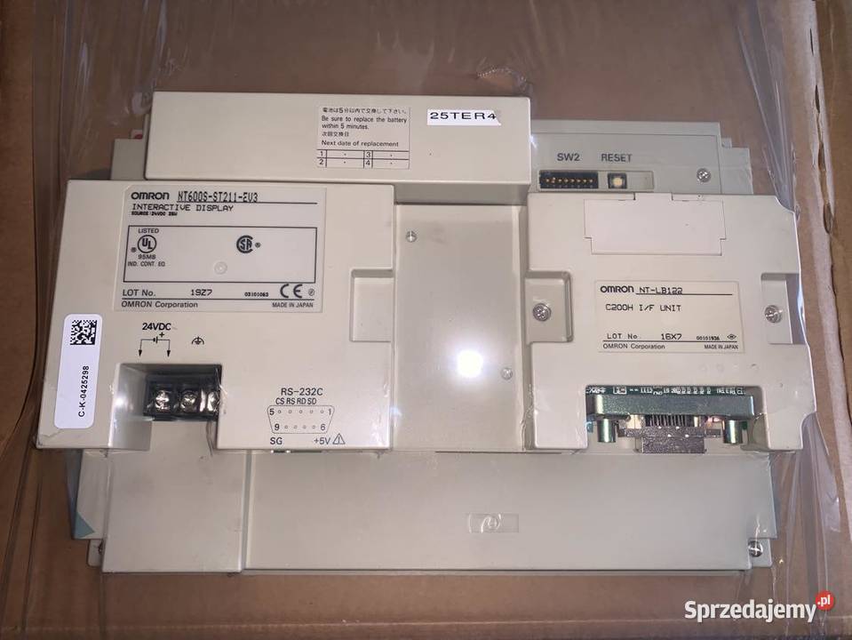 Omron NT600SST211EV3 HMI Panel sprzedam