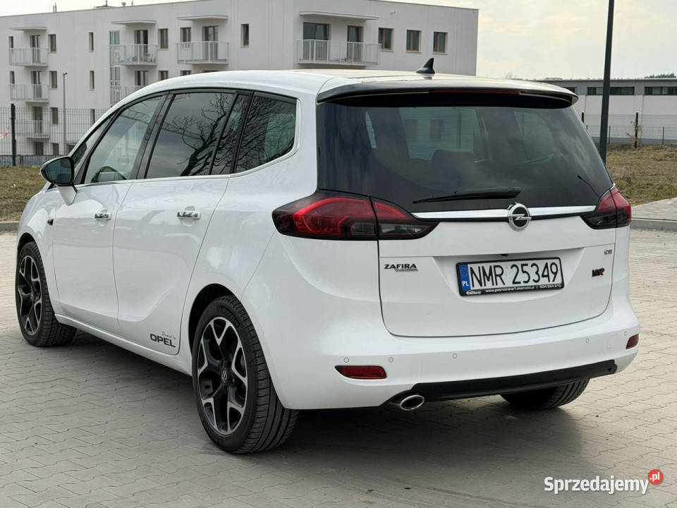 Opel Zafira 20 CDTI 165 LED 7 OSOBOWY Nawigacja Mrągowo