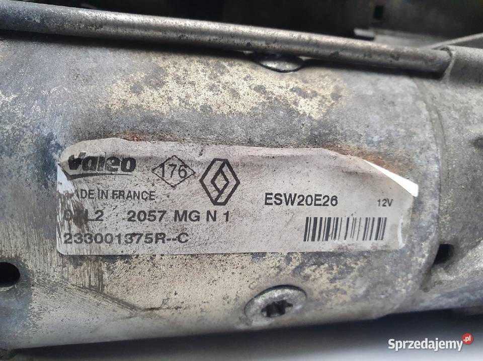 ROZRUSZNIK Nissan Qashqai 16 DCI valeo ESW20E26 Chełm