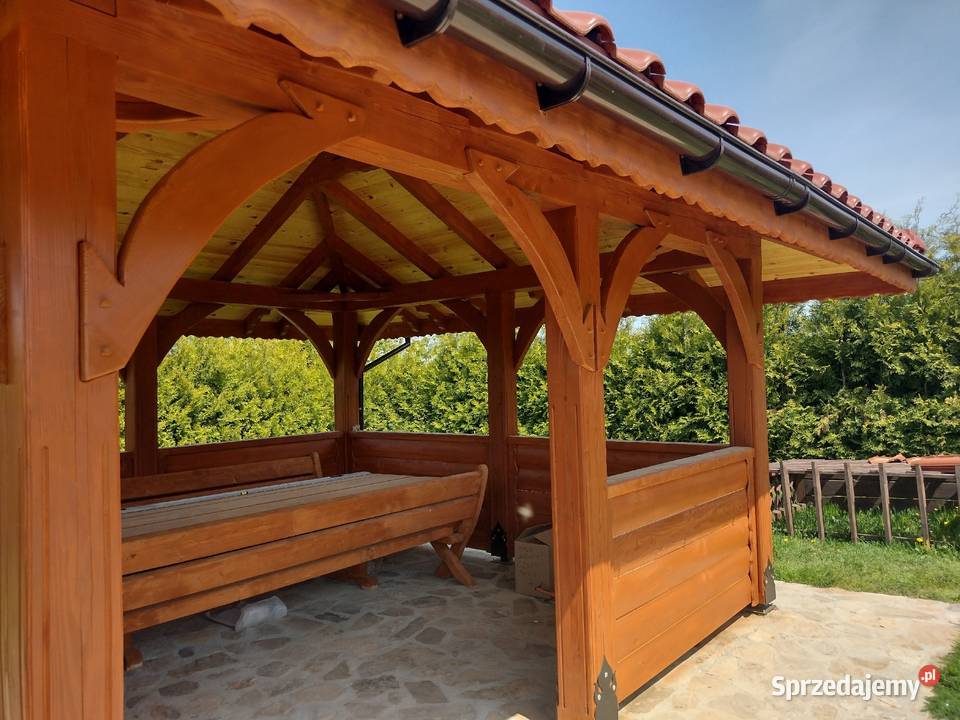 altana bieszczadzka 20x20 Architektura ogrodowa Bircza