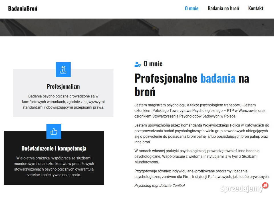 Badania na Broń Katowice Zabrze