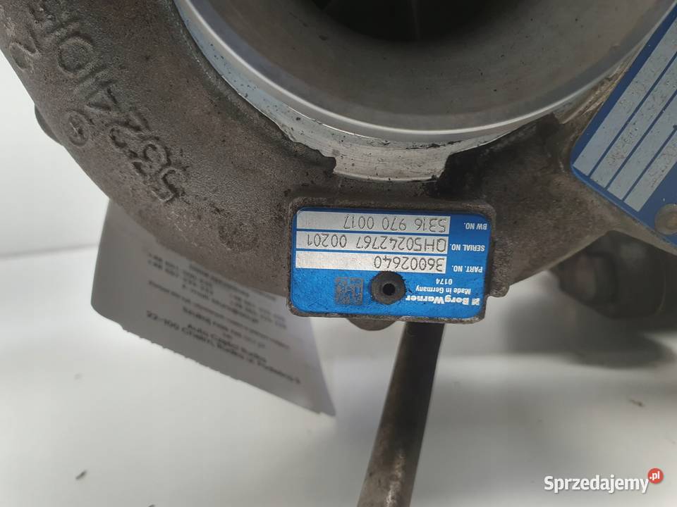 Volvo V60 XC60 S80 II 24 D5 TURBOSPRĘŻARKA turbo Janów