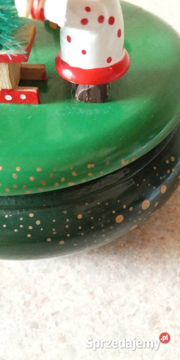 vintage świąteczna pozytywka Pozostałe