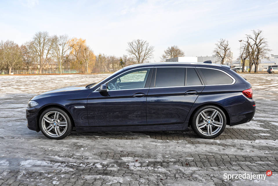 BMW Seria 5 20d 190 Automat Lift 2016 r Skóry Wrocław