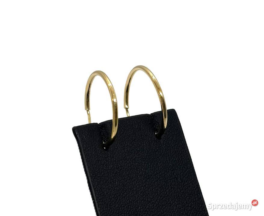 Złote Kolczyki pr 585 134g Koła Kolczyki Elbląg