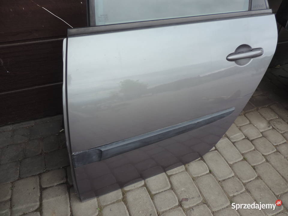 RENAULT SCENIC 2 DRZWI LEWE TYLNE NV603 części blacharskie Nowy Sącz