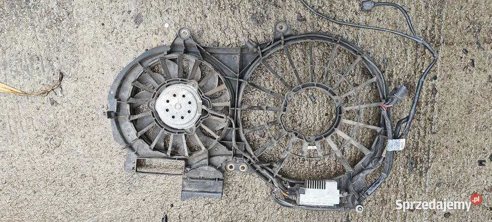 Audi A6 4B 4B0121205C 8E0959501D Lfter 30 V6 Wentylatory chłodnicy Części samochodowe dolnośląskie Siechnice