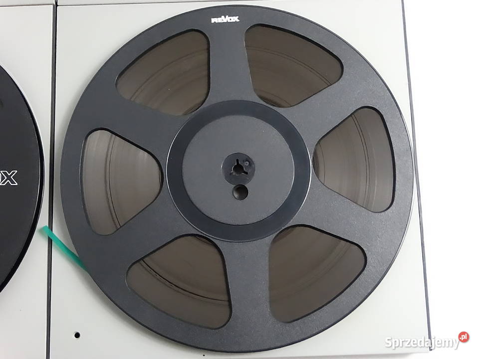 Oryginalne Szpule ReVox 265 105 z taśmą w etui lubelskie Biłgoraj