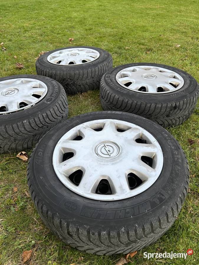 195x65x15 koła zimowe Opel 5x110 Tłuszcz sprzedam
