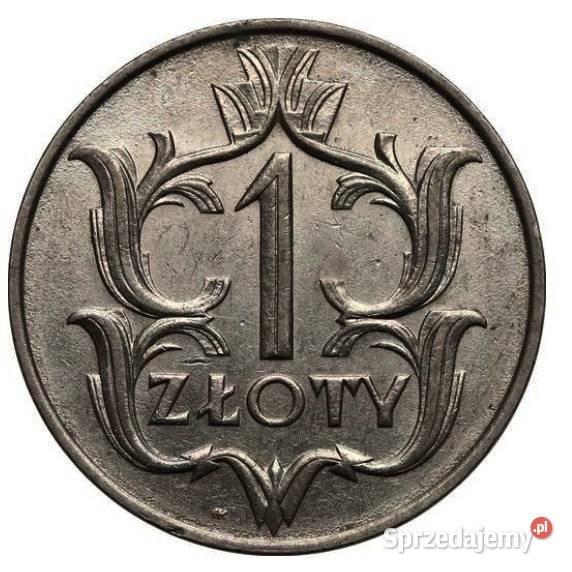 Moneta 1 zloty 1929 Pozostałe