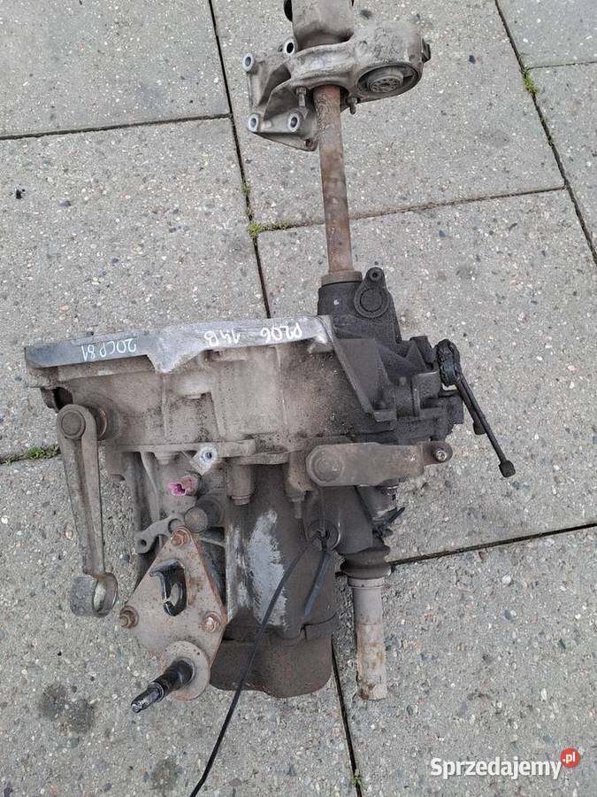 Peugeot 206 14 8V 75 skrzynia biegów kod 20CP81 Jastrzębie-Zdrój