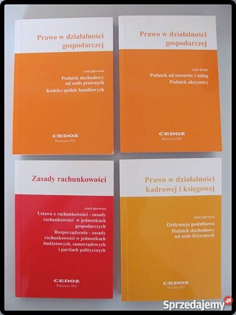 Prawo w działalności gospodarczej CEDOZ Książki naukowe i popularnonaukowe Płock