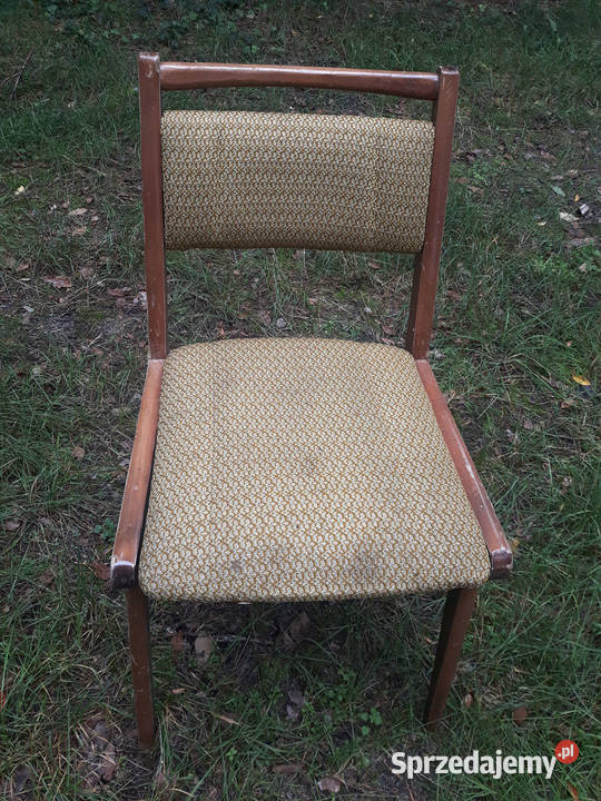 PRL vintage loft krzesło JAR do renowacji