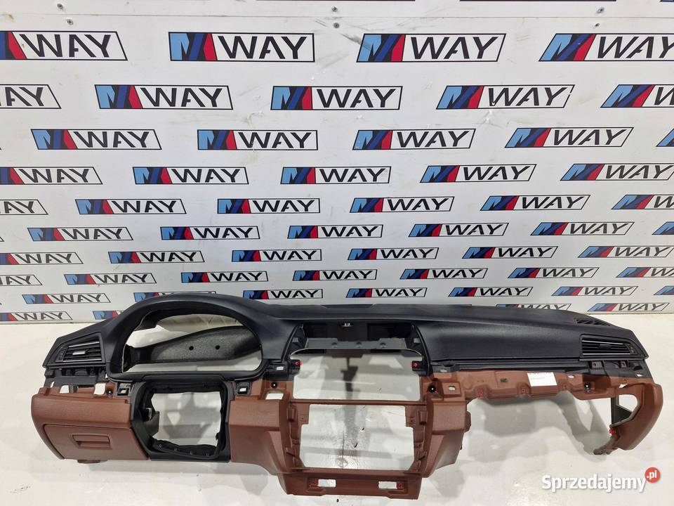 BMW 5 F10 F11 DESKA KONSOLA ORYGINAŁ ZIMTBRAUN osobowe
