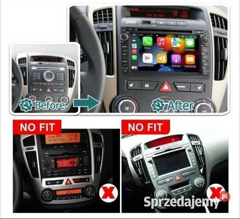 Radio 2din Android 13 Kia Ceed 0912 gps wifi śląskie Ożarowice