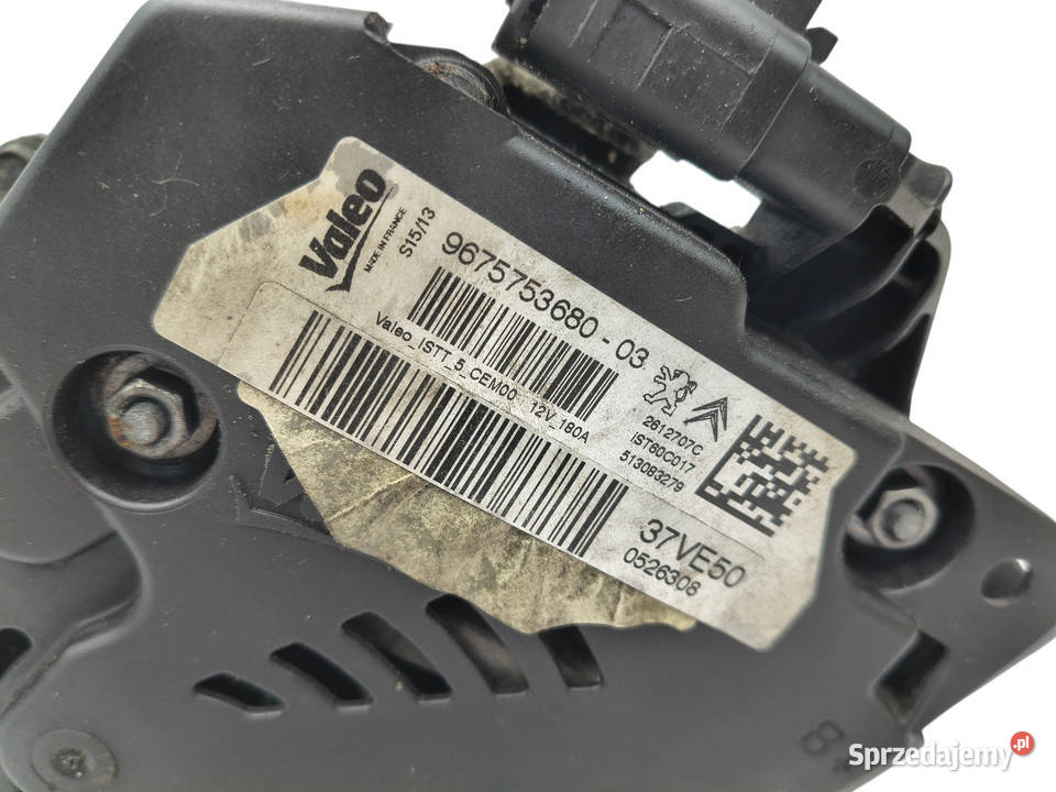 ALTERNATOR Citroen C4 Picasso 16 eHDi 9675753680 Chełm