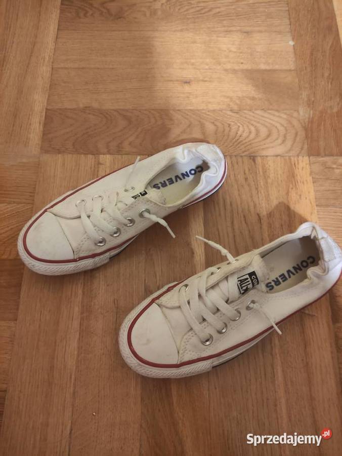 Sprzedam trampki Converse w kolorze bialym Przasnysz