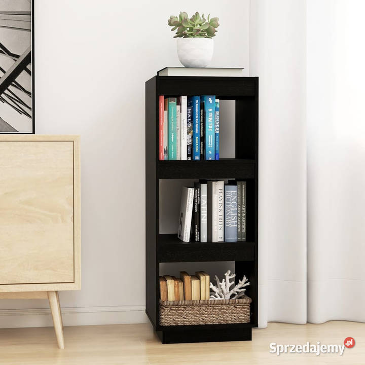 Regał na książkiprzegroda czarny 40x35x103 Regały Warszawa sprzedam
