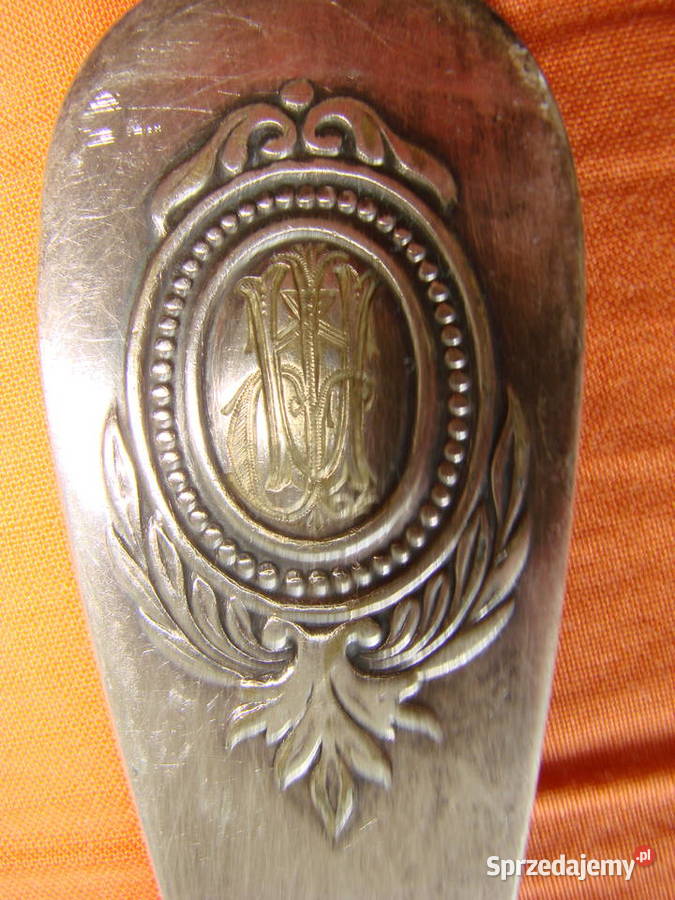 Norblin łyżka wazowa z monogramem Pruszcz Gdański sprzedam