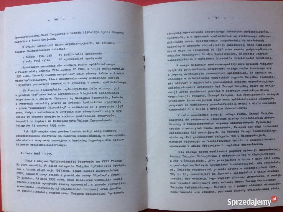 3282 40 Lat Spółdziel Spożywców Na Pomorzu Szczecin