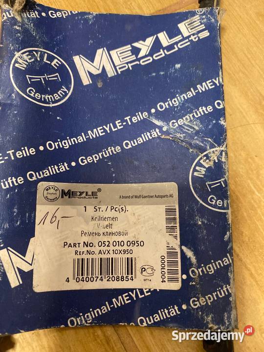 Pasek alternatora Meyle AVX 10x950 dostawcze Kiełczów