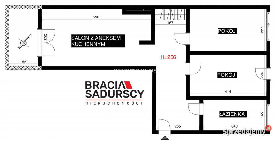 Mieszkanie Kraków Zygmunta Glogera 5401m2 3 małopolskie sprzedam
