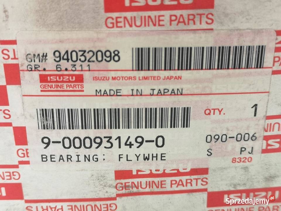 ŁOŻYSKO KOŁA PRZÓD ISUZU NKR55 4JB1 ORYGINAŁ ASO