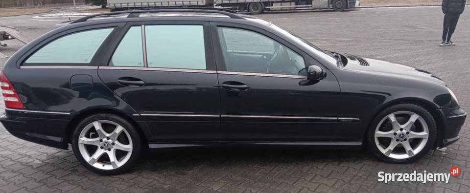 Mercedes Klasa C W203 Sport Edition pakiet AMG relingi dachowe lubuskie Krężoły