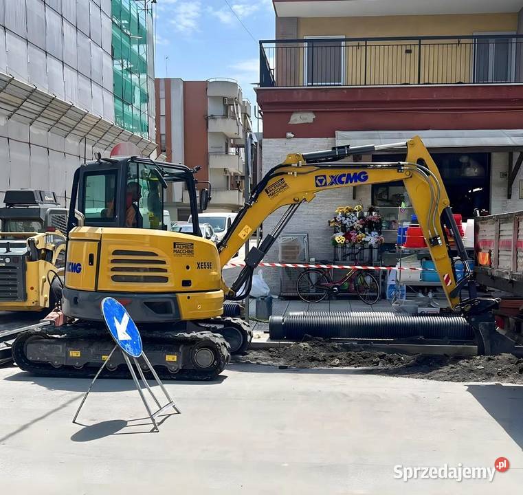 Koparka gąsienicowa XCMG XE55E 6 ton Rok produkcji 2023 Wrocław