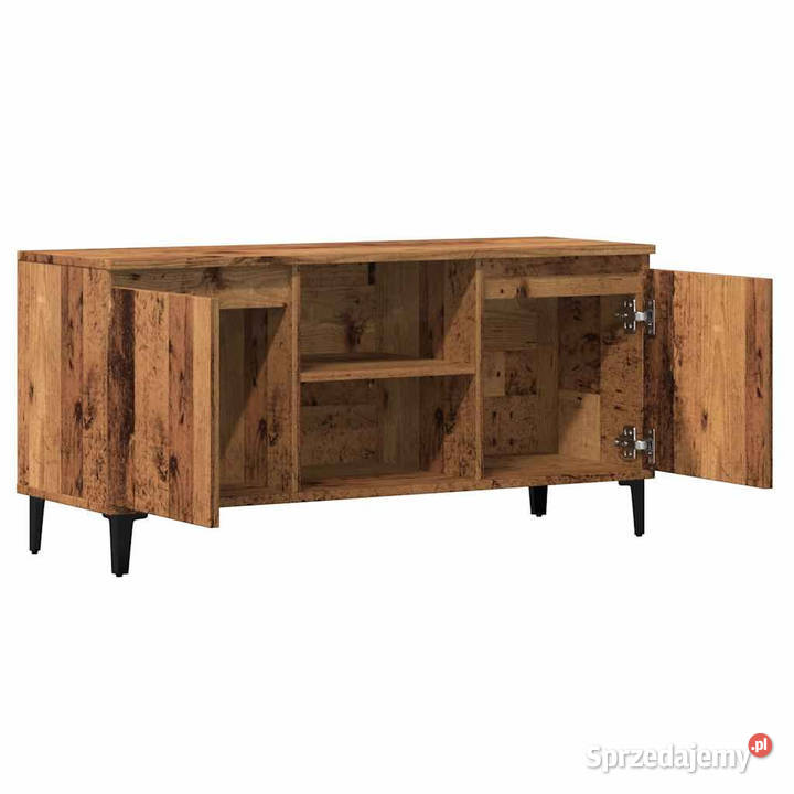 Szafka pod TV stare drewno 102x35x50 WM856430 Warszawa sprzedam