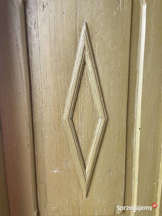 Sprzedam stare piękne drewniane drzwi małopolskie Myślenice