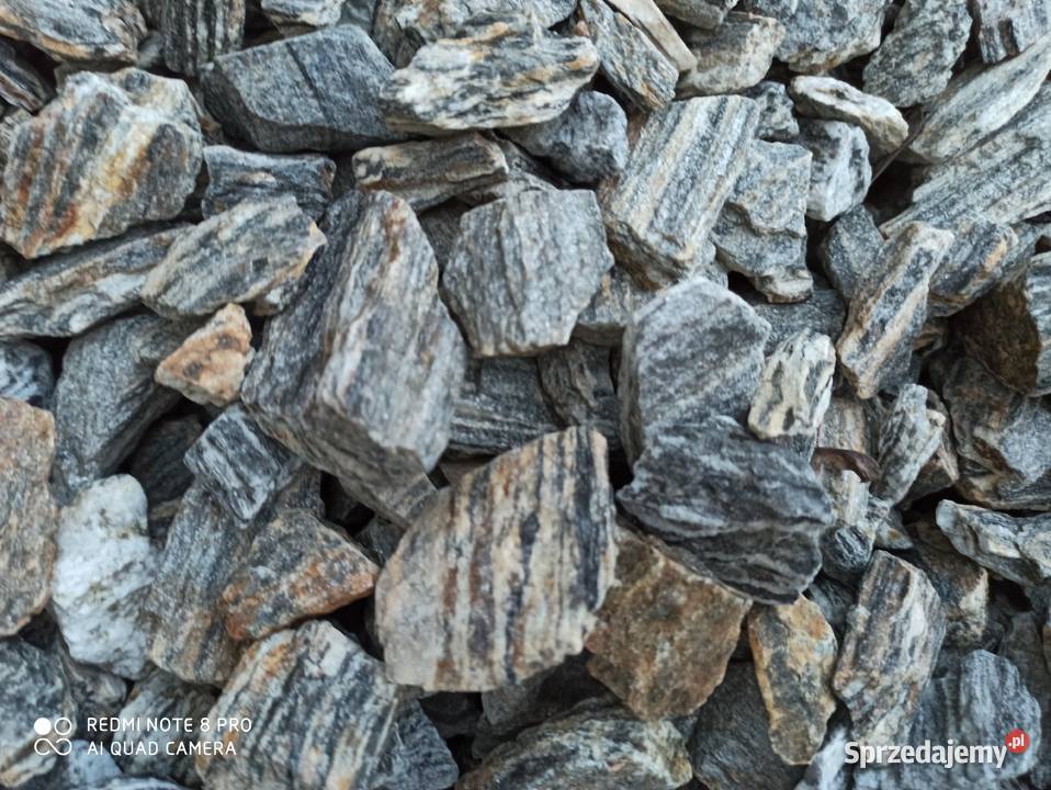 Kora Kamienna ozdobna Kamień w paski Grys Jaworzno