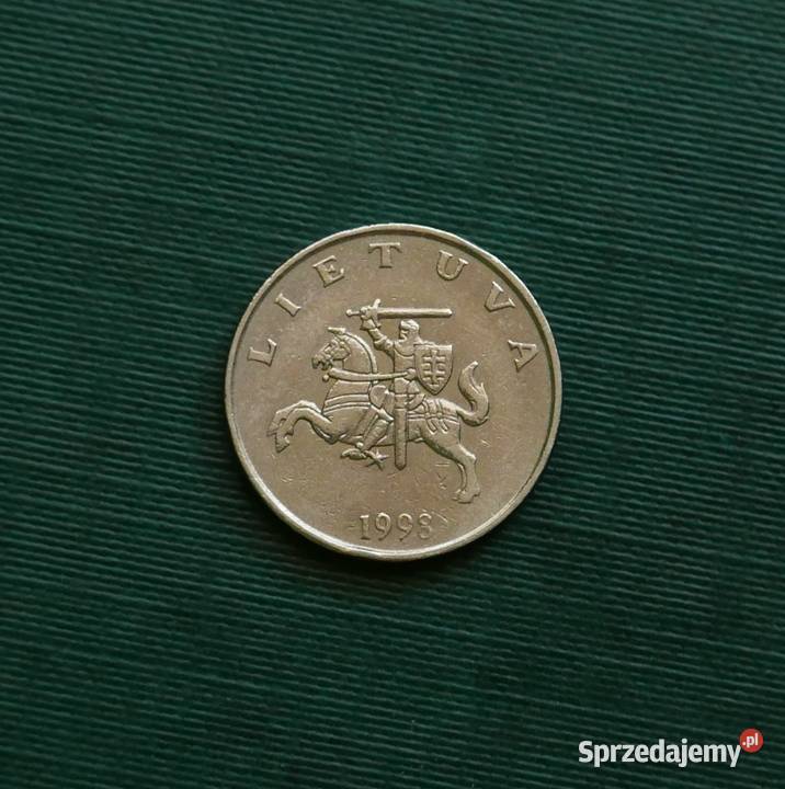 Litwa 1 lit 1998r śląskie Gliwice