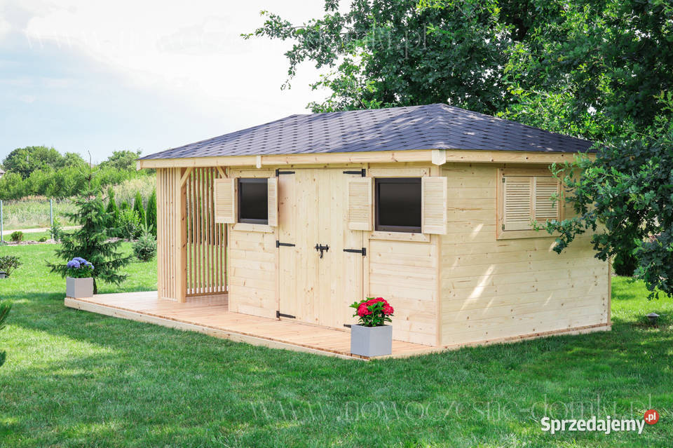 Domek narzędziowy 3x5 Drewutnia Torino 1 Gdańsk sprzedam