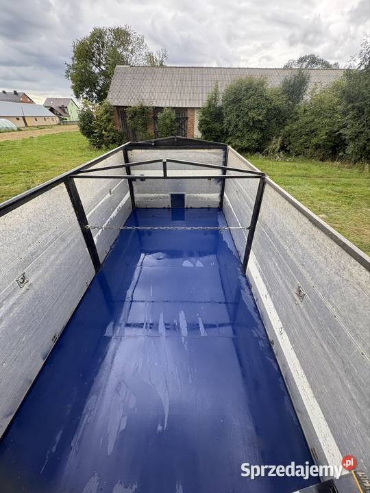 Przyczepa tandem 3 strony Bukowina