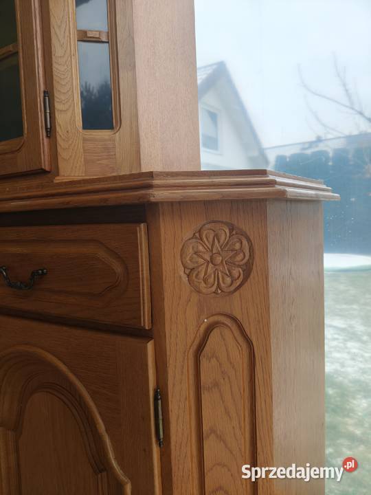 Komoda witryna stara drewniana Komody Niemodlin