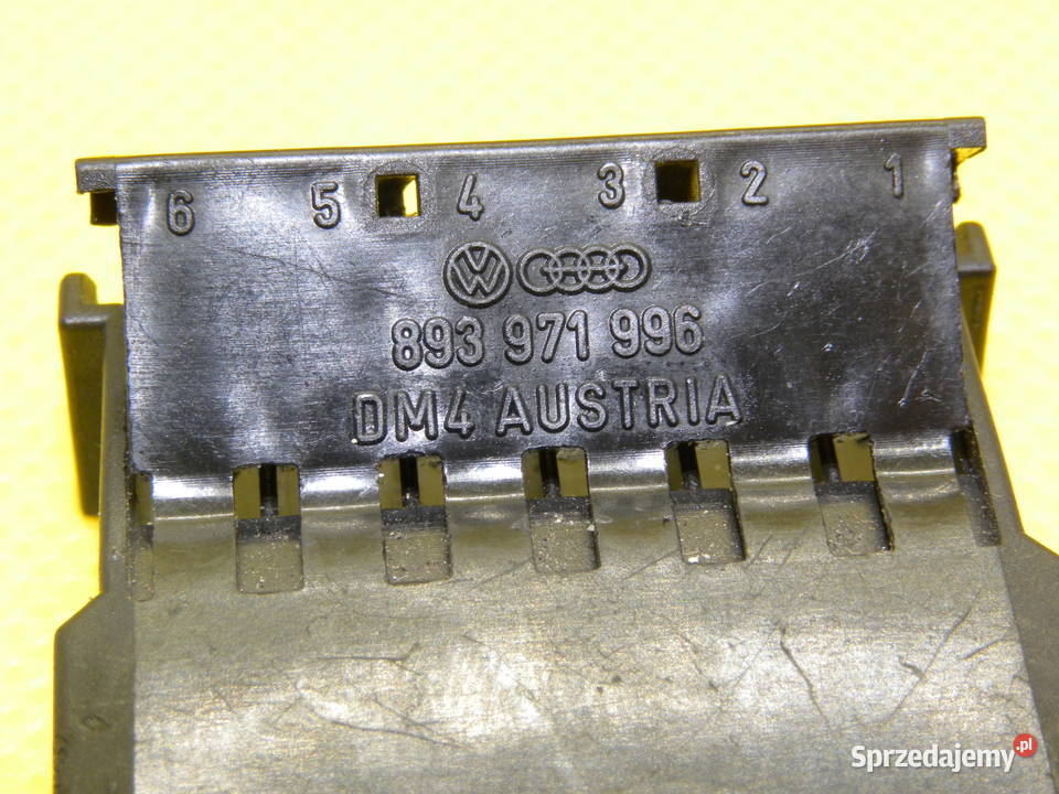 Kostka Wtyczka 893 971 996 WV SKODA SEAT AUDI lubuskie Gorzów Wielkopolski