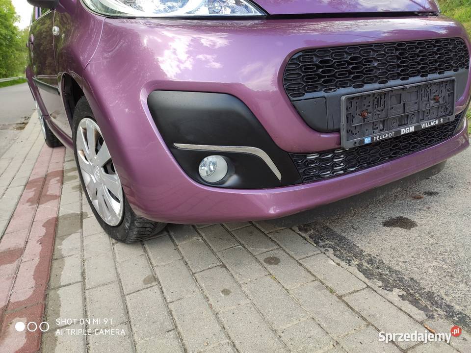 Peugeot 107 2013r benzyna 104 serwis 4/5 sprzedam