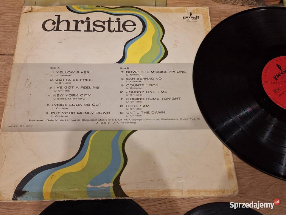 Zestaw płyt winylowych mix warmińsko-mazurskie Braniewo