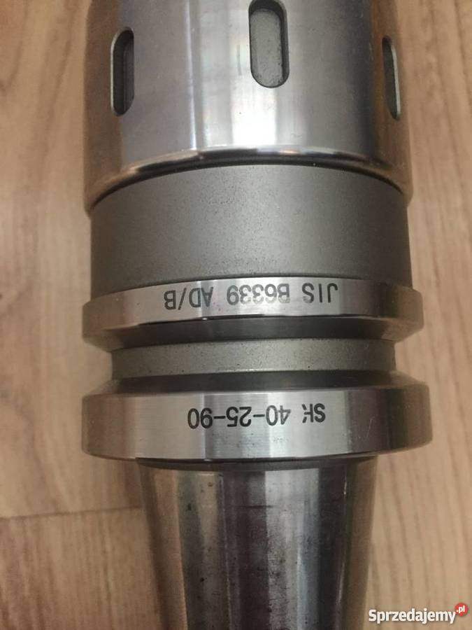 Trzpień SK40 ze wzmocnionym zaciskiem Czarnożyły