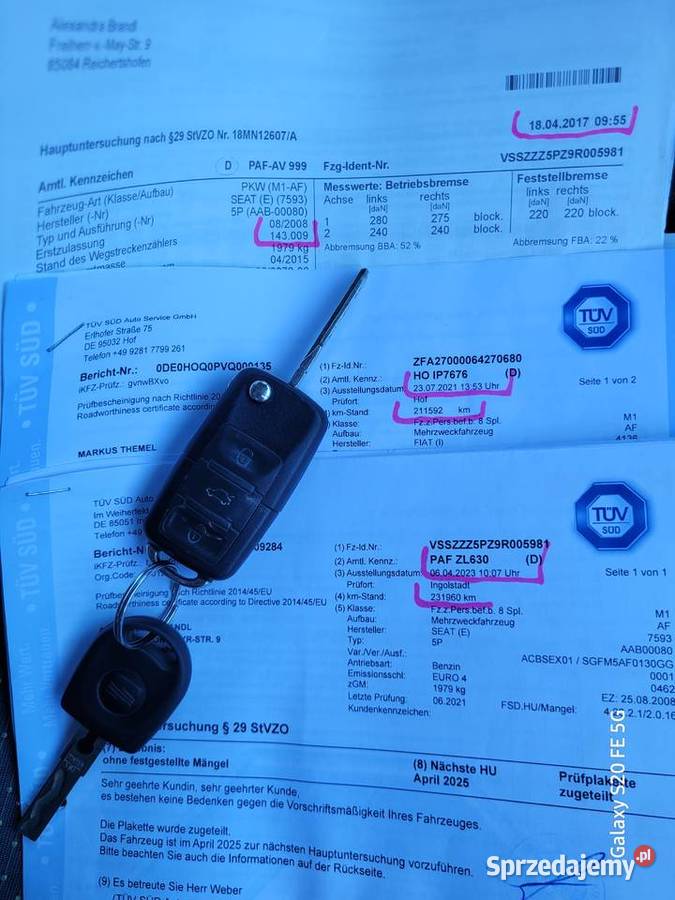 Seat Altea XL 16 MPI 102 Serwisowany Alu Wanaty