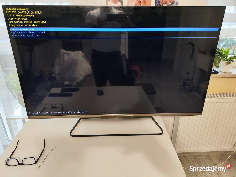TV Philips 47PFL6008K 47 pętla nie ładuje się Warszawa