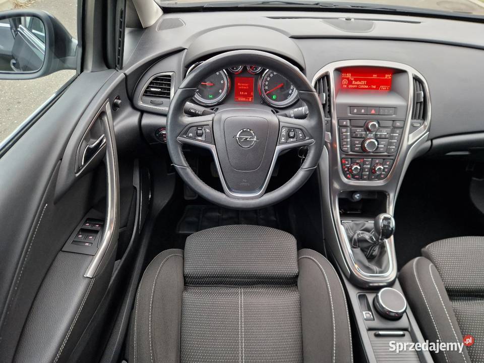 Opel Astra J 17 CDTI 2012r Jeden Właściciel podgrzewane fotele Nadma
