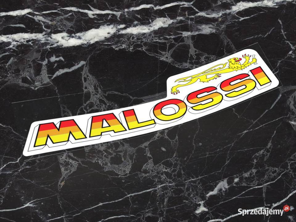 Naklejka MALOSSI 13 x 32 skuter 2t am6 oil mhr naklejki Choroszcz sprzedam