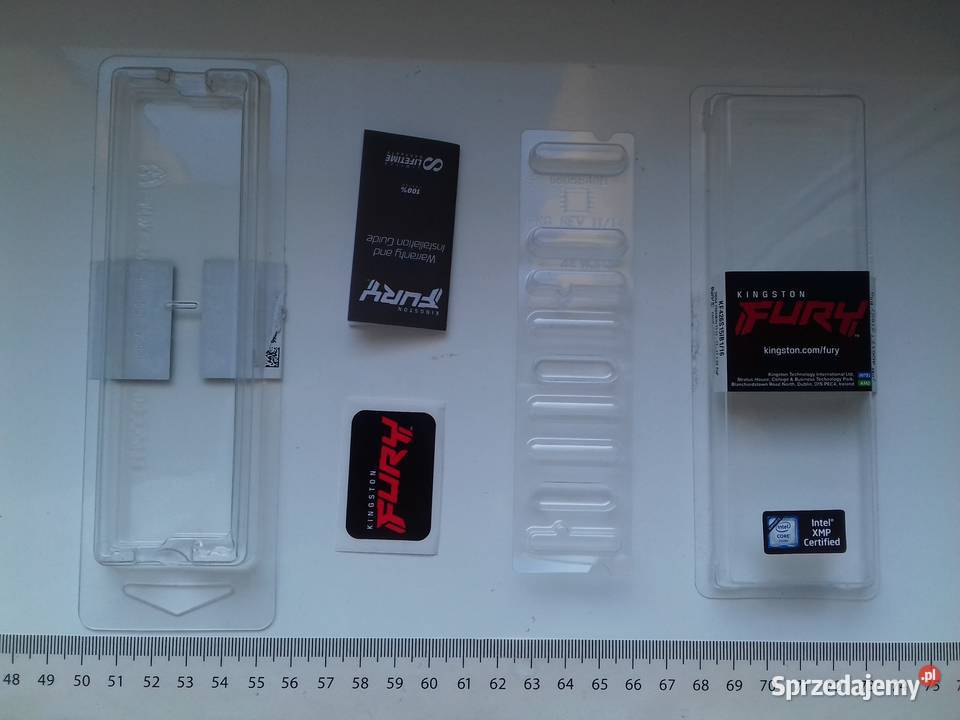 Pudełko Kingston Fury 16GB DDR4 266Mhz pamięci KINGSTON sprzedam